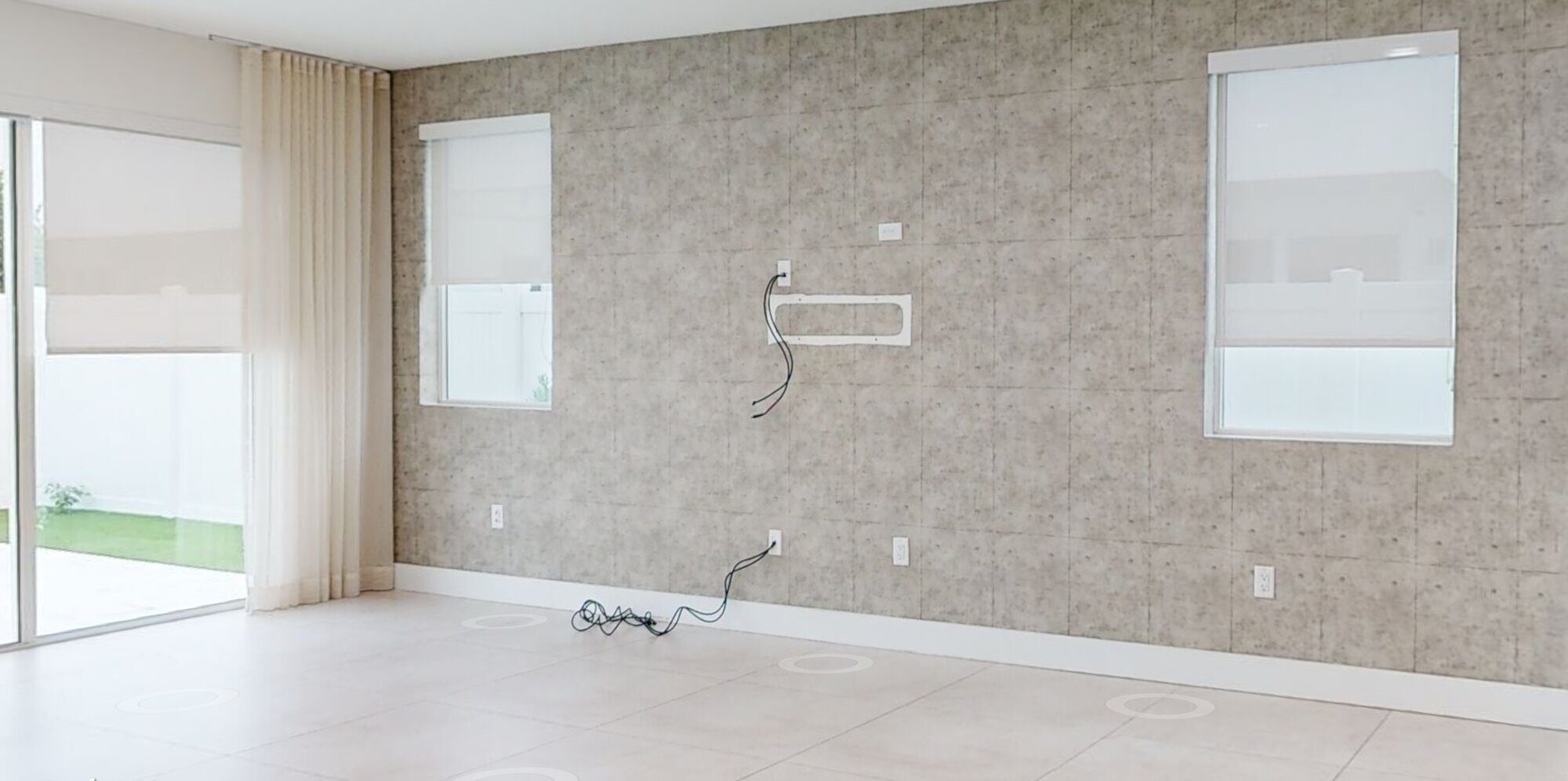Doral living room, before