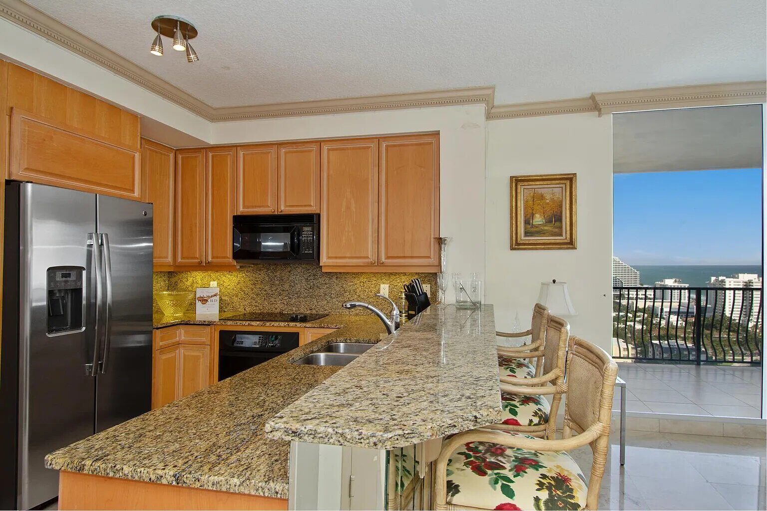 Las Olas kitchen, before